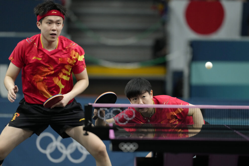 Tennistavolo, poche sorprese nei primi turni: Cina dominante anche nel doppio misto