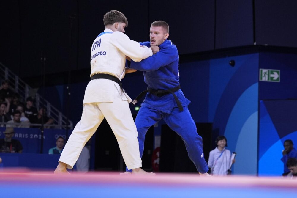 Judo, Manuel Lombardo ai piedi del podio olimpico. 5° posto amaro a Parigi nei -73 kg