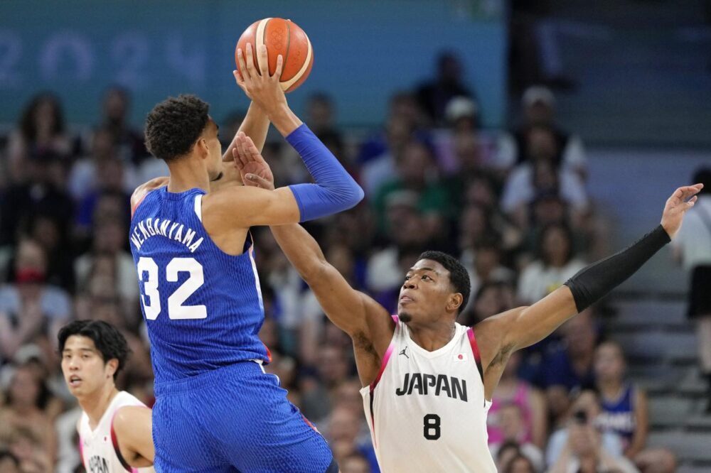 Basket: Giappone a un passo dal miracolo, la Francia si salva e va ai quarti