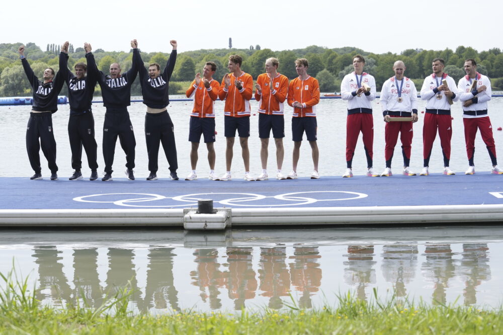 Luca Rambaldi, Andrea Panizza, Luca Chiumento e Giacomo Gentili