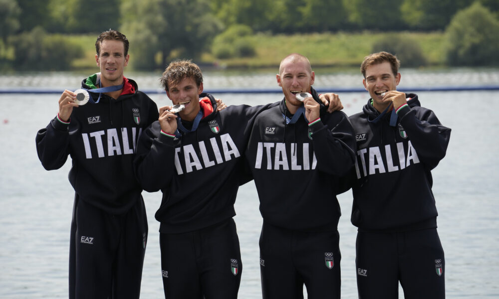 Luca Rambaldi, Andrea Panizza, Luca Chiumento e Giacomo Gentili