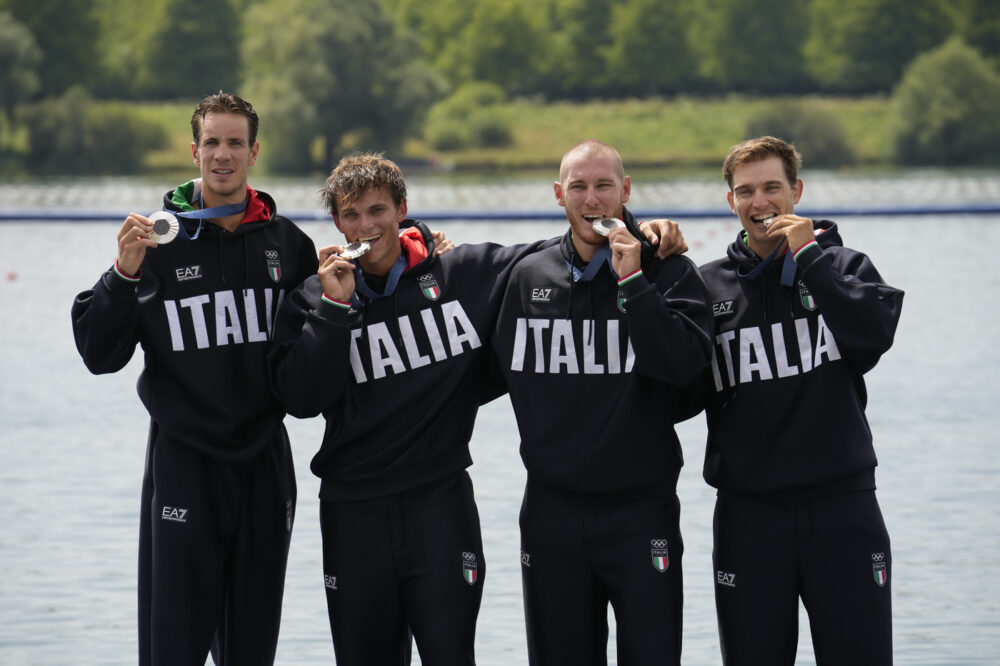 Luca Rambaldi, Andrea Panizza, Luca Chiumento e Giacomo Gentili