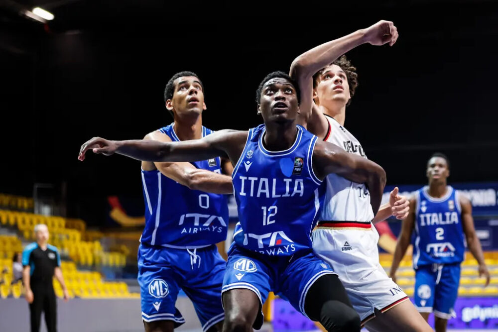 Basket, l’Italia supera nettamente la Germania nel debutto agli Europei Under 20. Marangon e Faggian decisivi