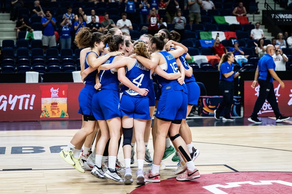 Basket: Italia terza agli Europei femminili Under 20 2024. Travolta la Germania nella finalina