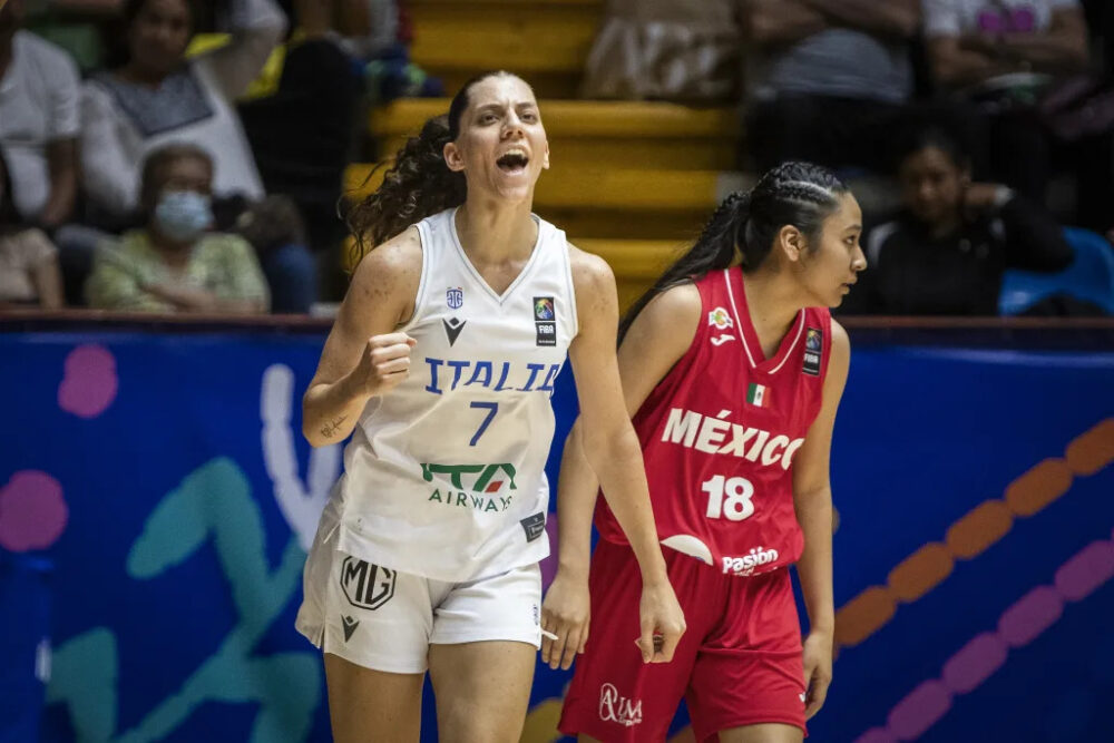 Basket femminile, l’Italia Under 17 cala il tris battendo nettamente le padrone di casa del Messico ai Mondiali. Ora gli ottavi con l’Argentina