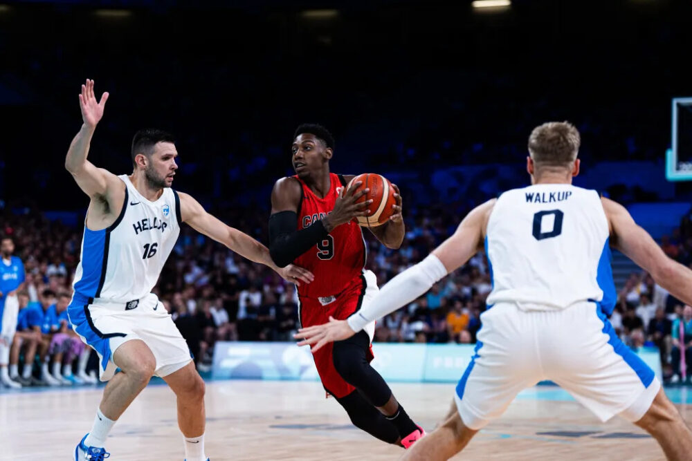 Basket, il Canada piega la resistenza della Grecia alle Olimpiadi. 23 punti di RJ Barrett