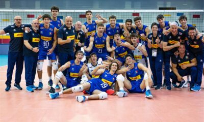 Italia Europei Under 22 volley