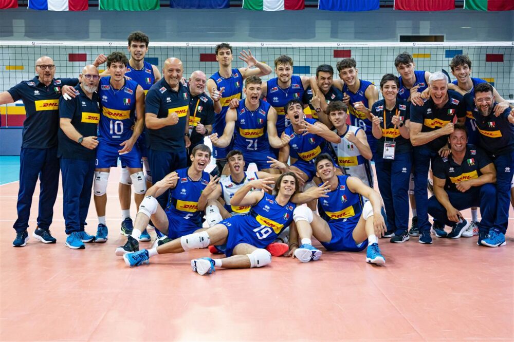 Italia Europei Under 22 volley