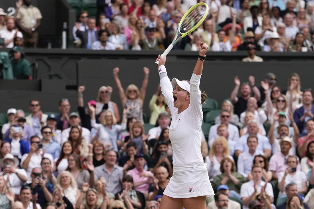 tennis-barbora krejcikova-wimbledon 2024-lapresse