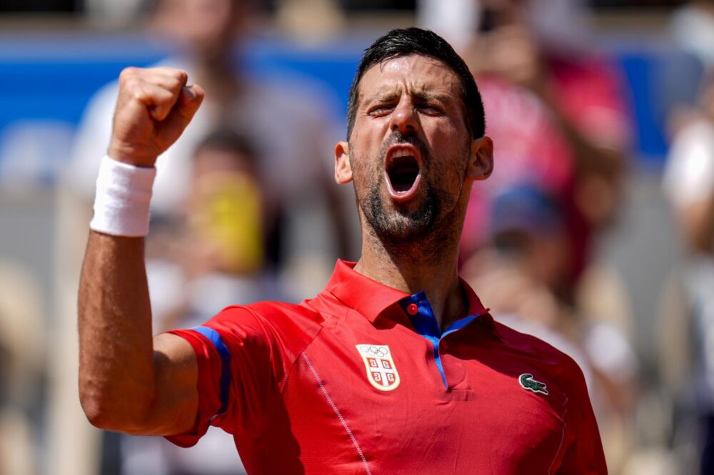Tennis: Novak Djokovic sfiderà Lorenzo Musetti in semifinale alle Olimpiadi. Tsitsipas spreca di tutto nel secondo set
