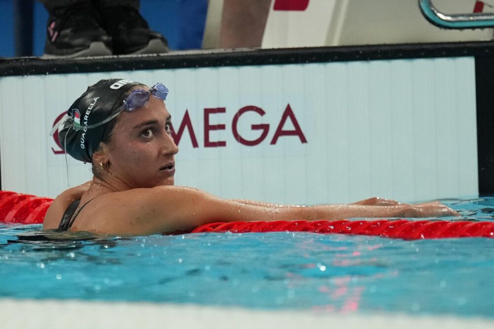 Nuoto, Simona Quadarella dà il cuore, ma è quarta negli 800 sl alle Olimpiadi. Niente Finale per Curtis