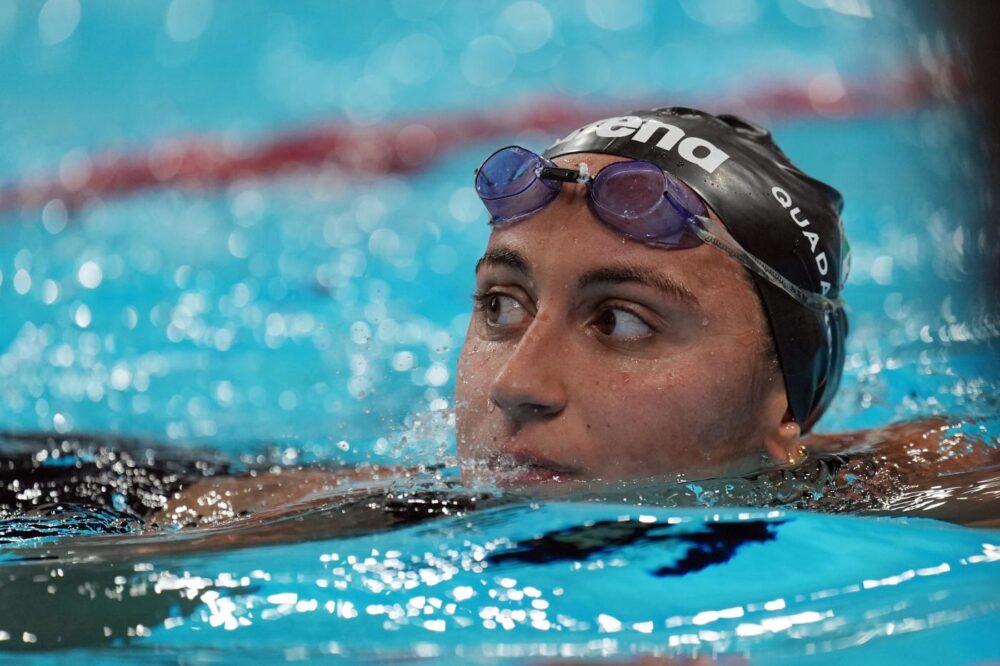 Nuoto, Simona Quadarella ai piedi del podio degli 800 sl olimpici con il record italiano. Oro a Ledecky