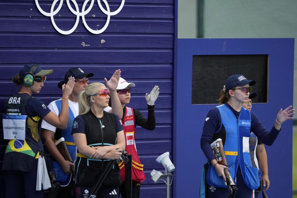 Tiro a volo, Diana Bacosi e Gabriele Rossetti in finale per l’oro nello skeet misto alle Olimpiadi!