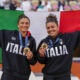 Sara Errani e Jasmine Paolini con l'oro olimpico