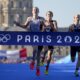 Arrivo staffetta mista triathlon Parigi 2024