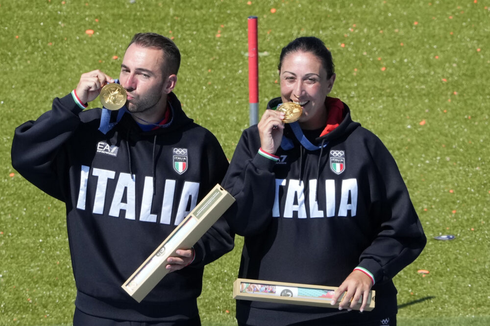 VIDEO Tiro a volo, riviviamo l’oro di Bacosi/Rossetti nello skeet misto