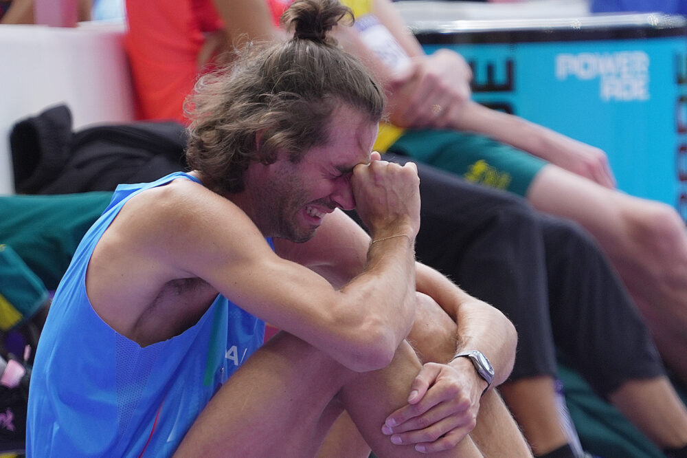 Gelo Italia, Gianmarco Tamberi ha un’altra colica: “Tutto finito, ma sarò in pista”