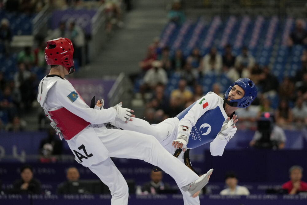 Taekwondo, Dell’Aquila si arrende in semifinale e denota problemi fisici: lotterà per il bronzo