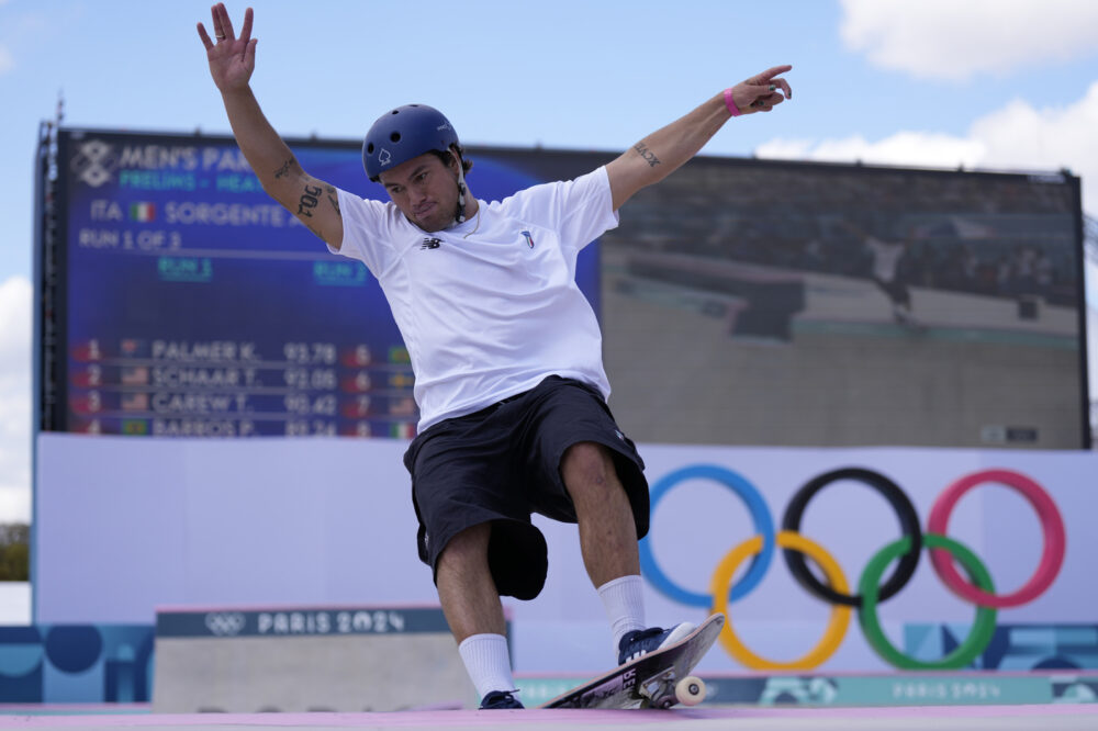 Skateboard, Alex Sorgente si esalta ed è in finale nel park alle Olimpiadi!