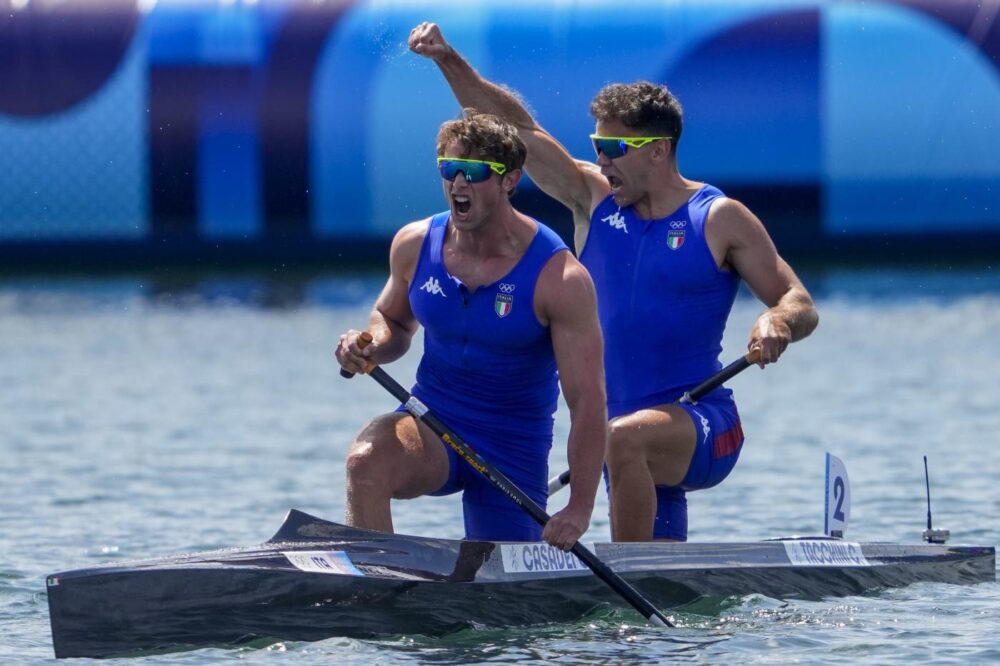 Canoa velocità, Carlo Tacchini e Gabriele Casadei vincono il titolo italiano nel C2 1000 metri