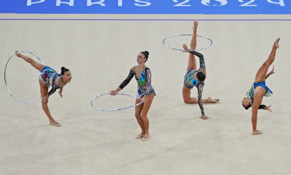 Italia ginnastica ritmica Farfalle