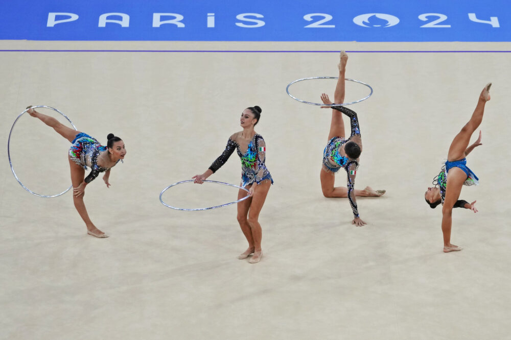 Italia ginnastica ritmica Farfalle