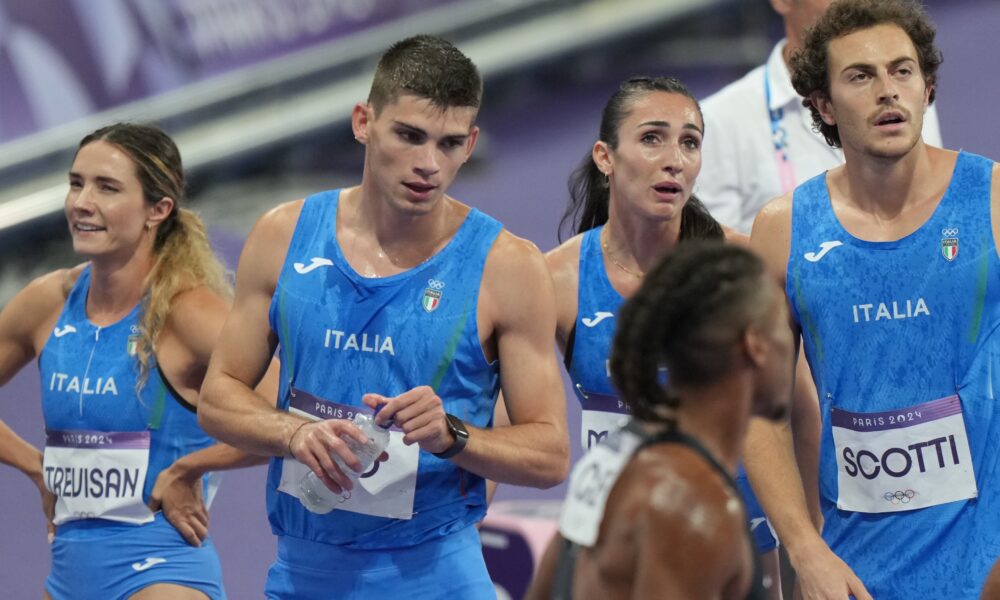 4x400 mista Italia