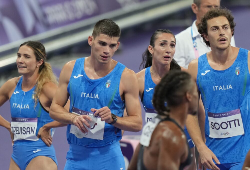 Atletica, gli azzurri della 4×400 mista: “Medaglie lontane, la pioggia ha influito”