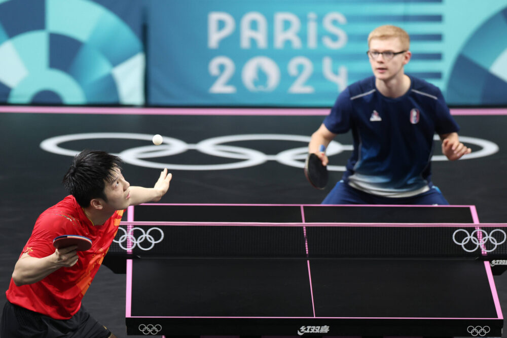 Tennistavolo, la finale del torneo olimpico maschile è tra Fan Zhendong e Truls Moregard