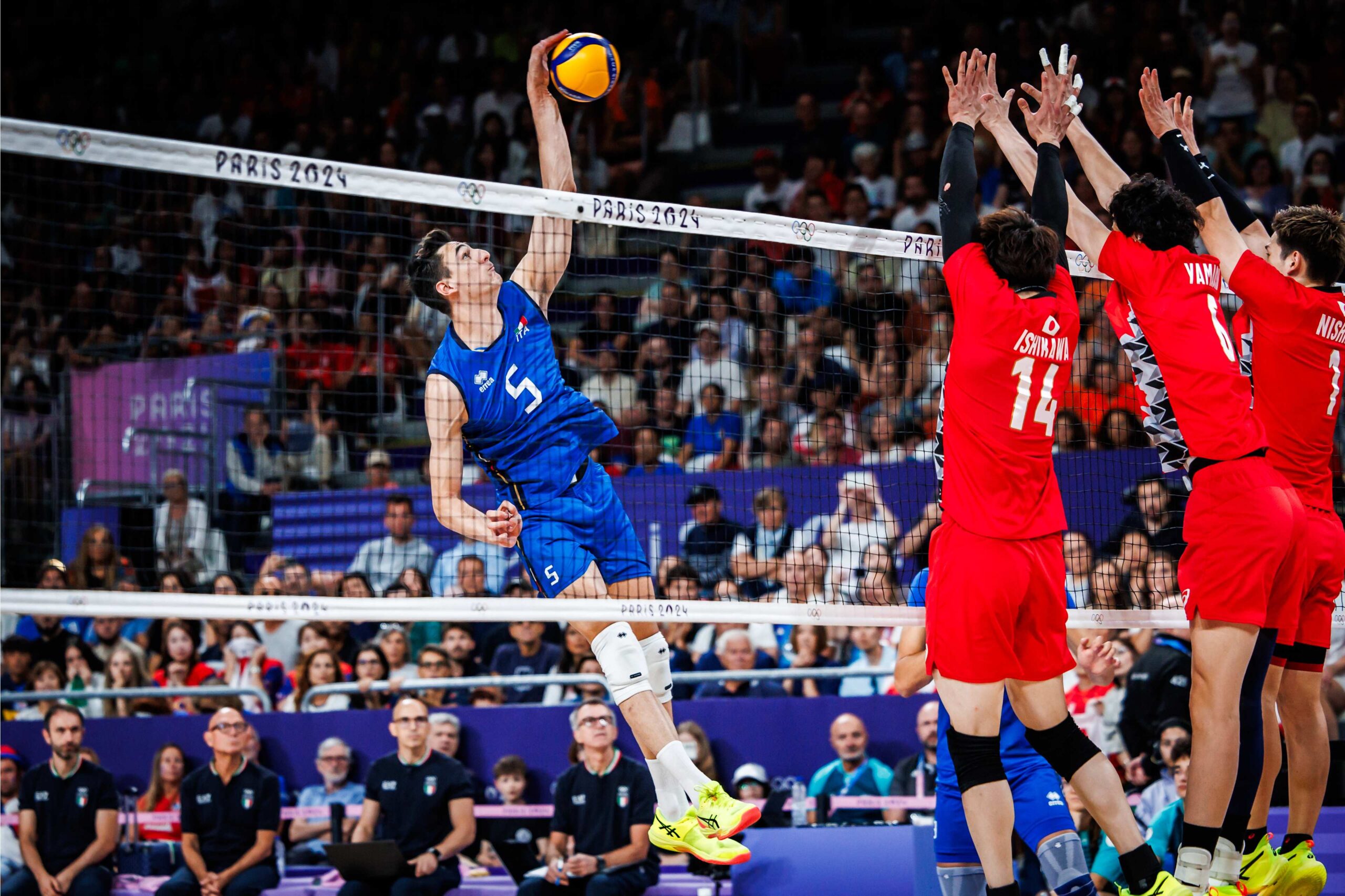 LIVE Italia Francia 0 1 volley, Olimpiadi 2024 in DIRETTA: transalpini incontenibili, 8 11