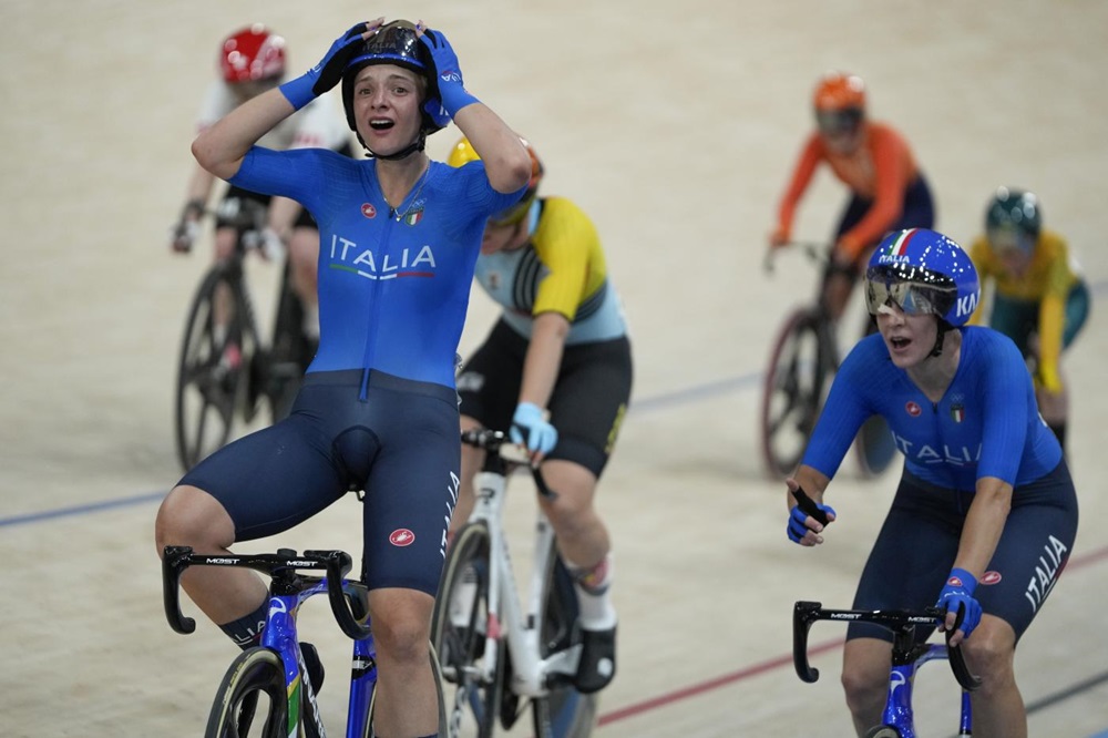 Ciclismo su pista, Guazzini/Consonni nella leggenda. Lavreysen vince lo sprint maschile