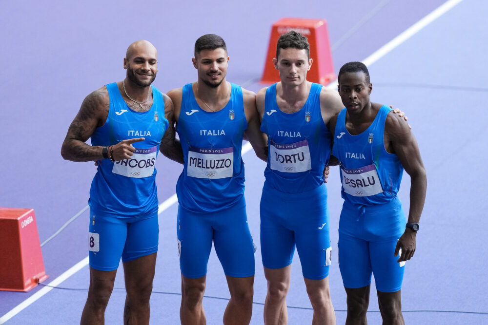 Atletica, i tempi di frazione della 4×100 in batteria: Jacobs paga una frenata, Tortu deve migliorare