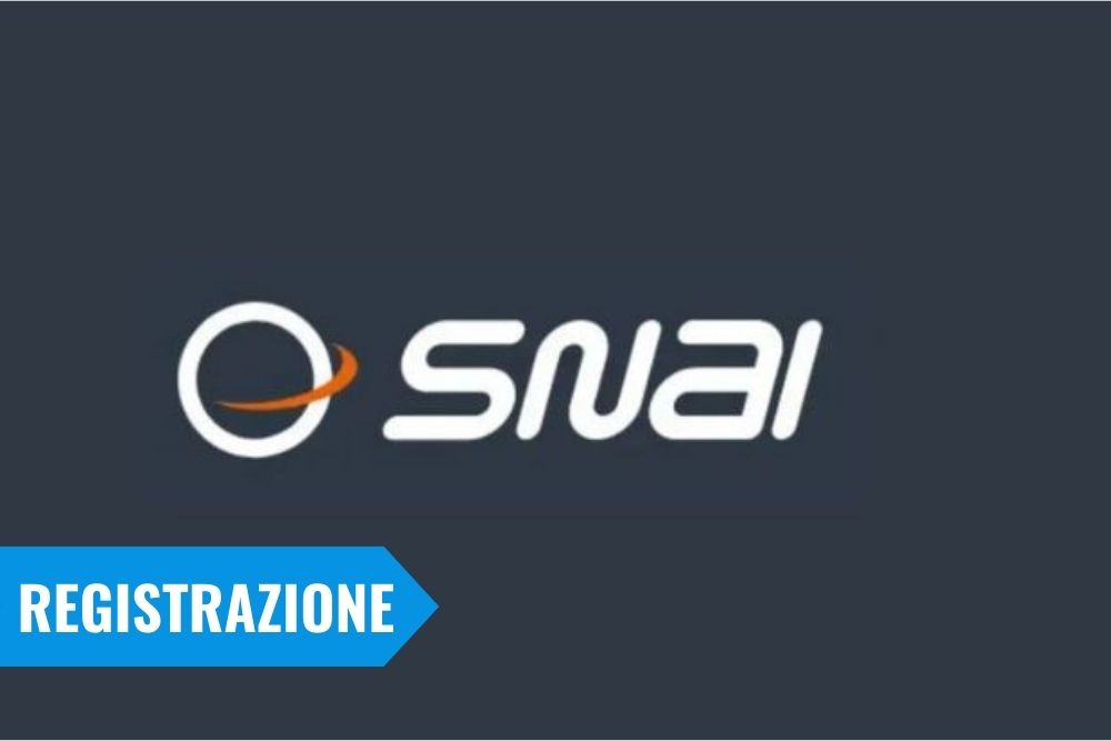 snai registrazione conto gioco