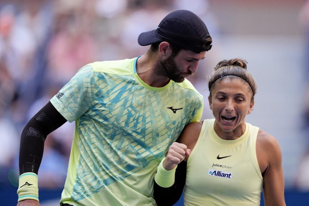 Rivoluzione nel doppio misto agli US Open. Sara Errani e Andrea Vavassori non ci stanno