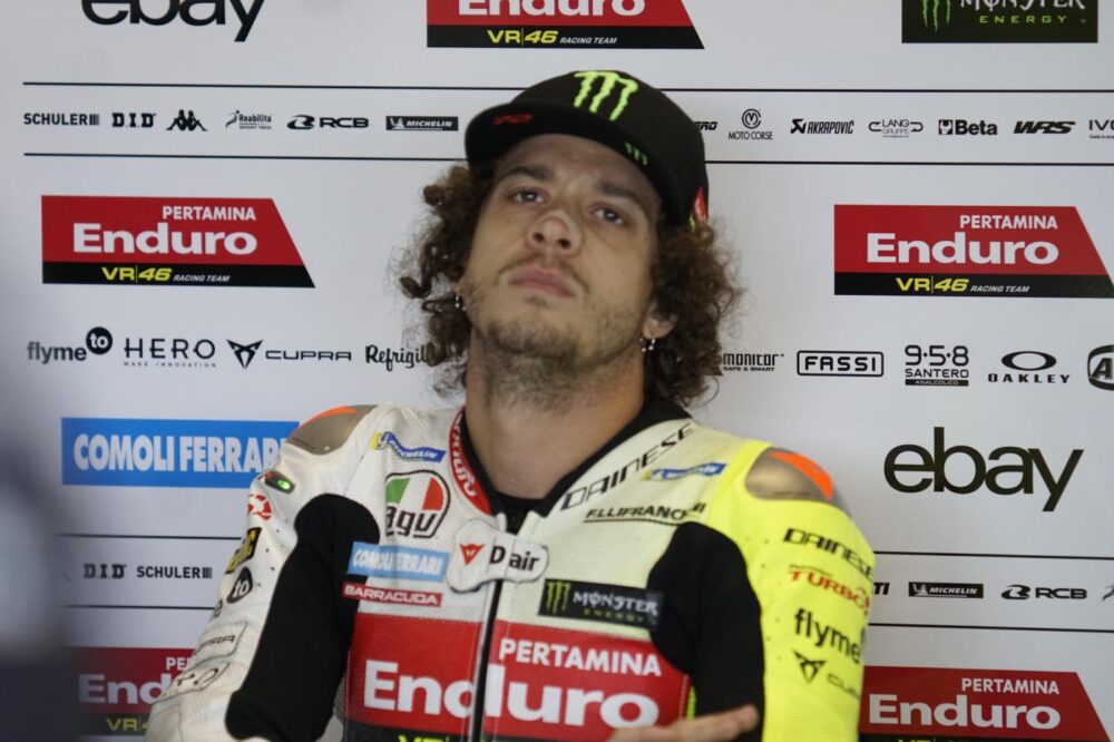 MotoGP, Marco Bezzecchi: “Ottima prestazione, non mi sono fermato perché la pioggia non era forte”