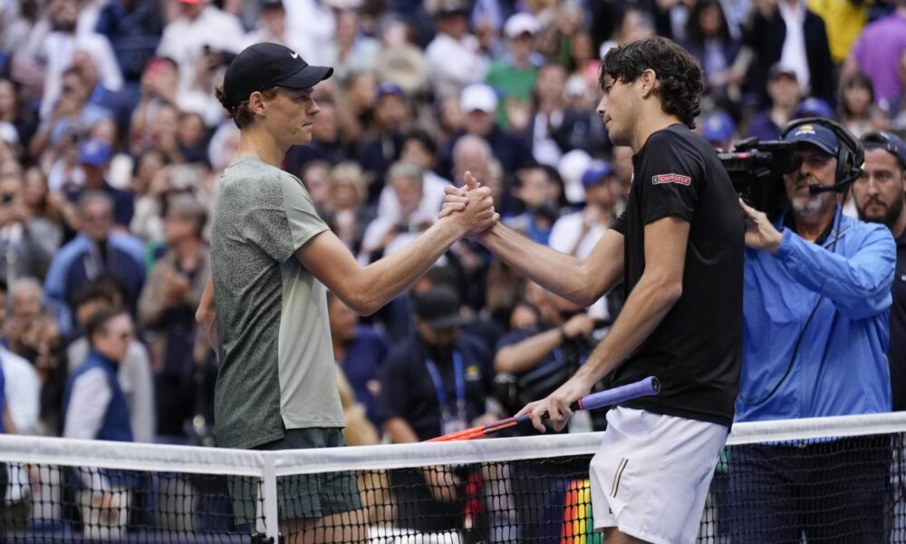 Jannik Sinner Taylor Fritz