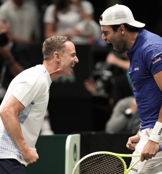 Filippo Volandri e Matteo Berrettini