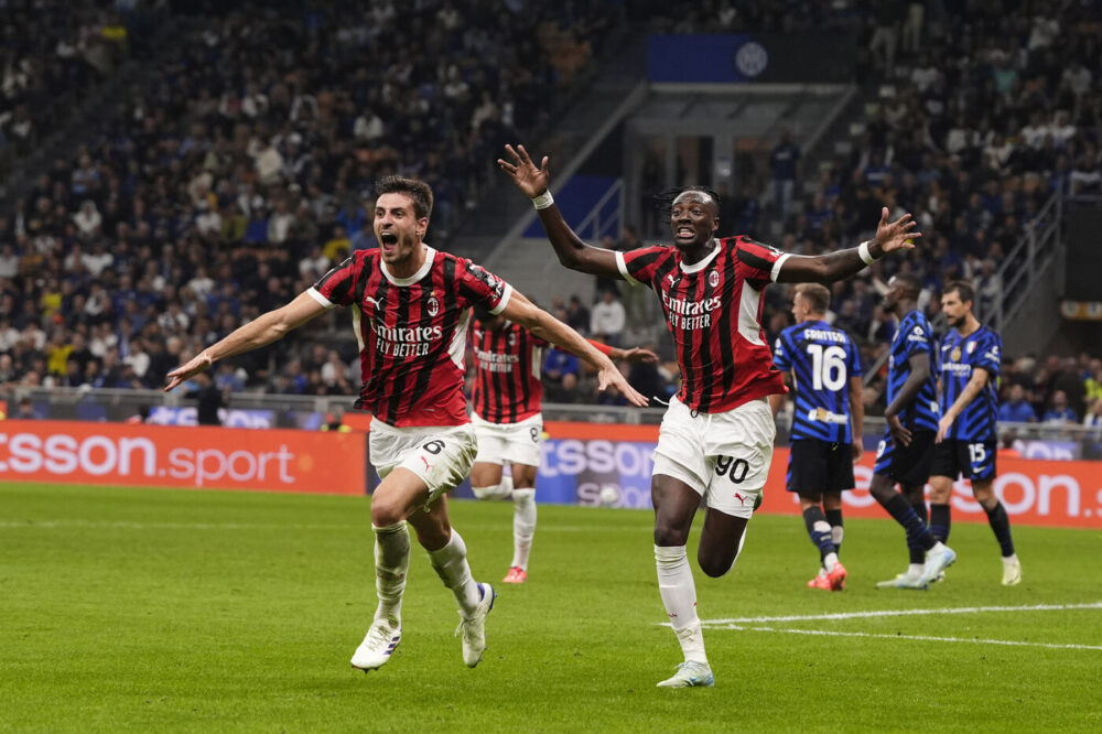 Calcio, il derby della Madonnina è del Milan! Tris della Roma contro l’Udinese nel quinto turno