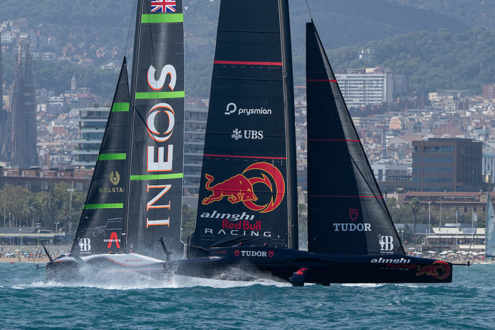 Ineos Britannia travolge Alinghi e si qualifica per le semifinali di Louis Vuitton Cup