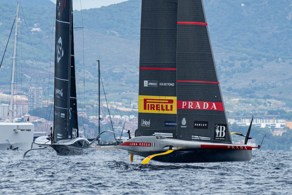 Luna Rossa adesso trema: un guasto regala il 3 4 ad American Magic