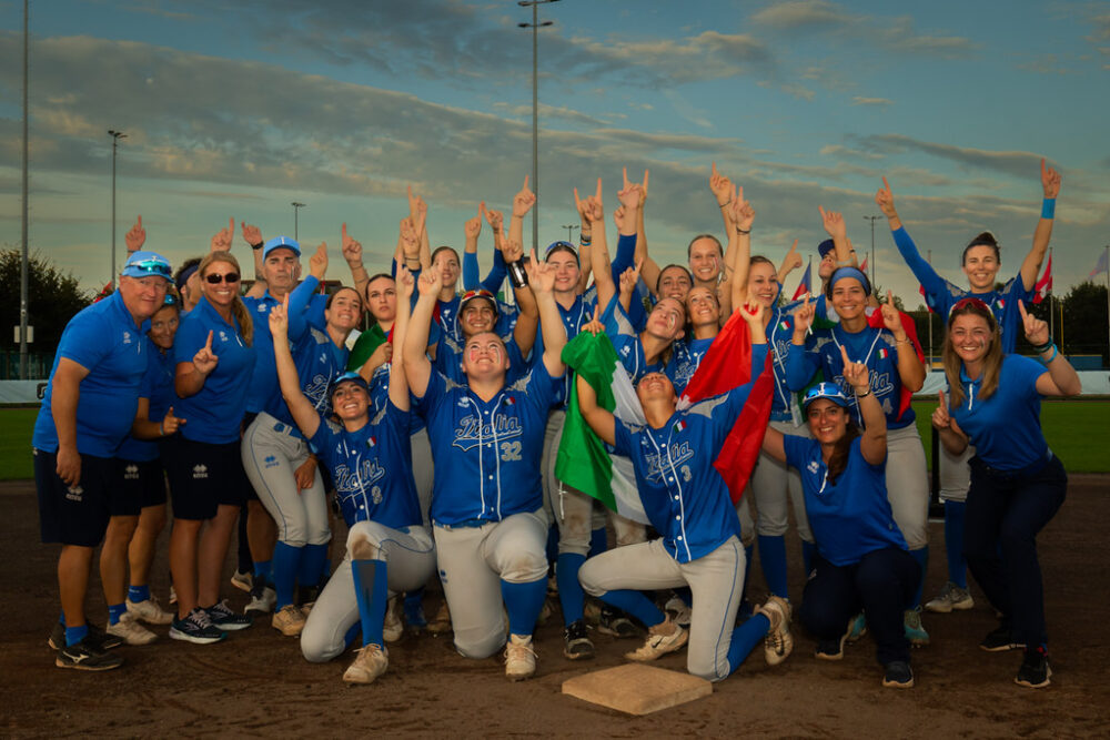 Softball: Italia settima nel ranking mondiale dopo gli Europei vinti