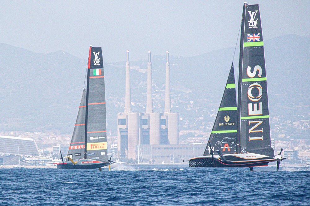 Calendario Luna RossaINEOS Britannia Finale Louis Vuitton Cup 2024