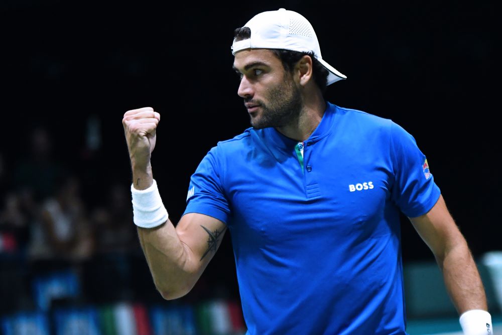 LIVE Berrettini Blockx 3 6 6 2 5 4, Italia Belgio Coppa Davis 2024 in DIRETTA: il belga serve per restare nel match