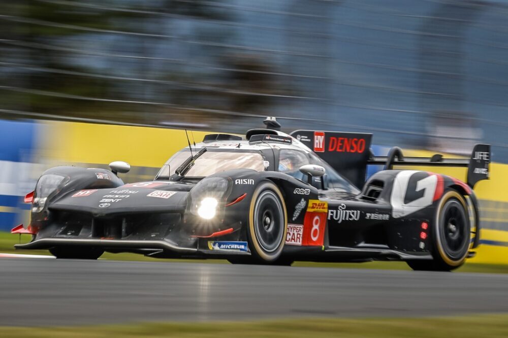 WEC, Toyota n. 8 al top nella FP3 della 6h del Fuji