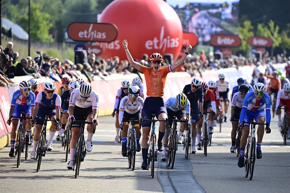 Ciclismo, l’olandese Langenbarg è la nuova campionessa europea juniores, Pegolo fuori dalla top 10