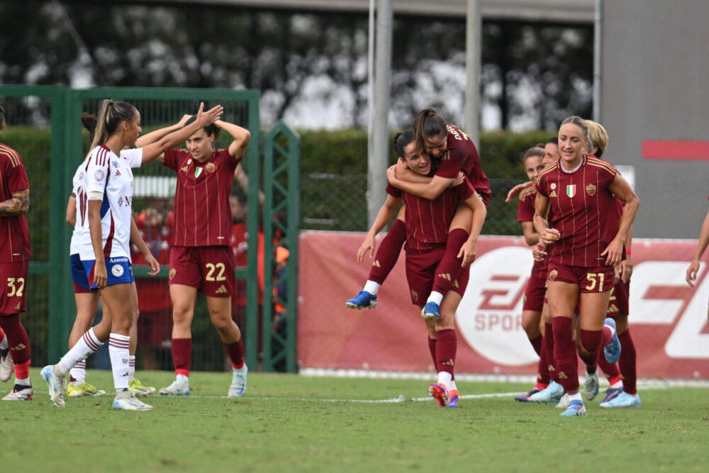 la Roma cerca la prima vittoria nella terza giornata di