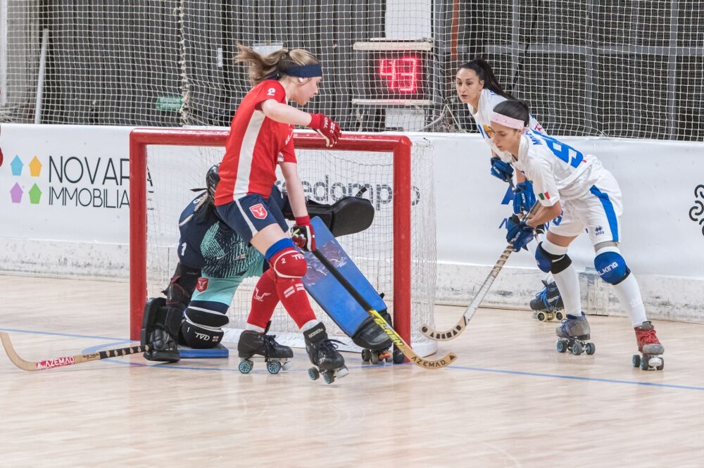 Italia femminile hockey pista