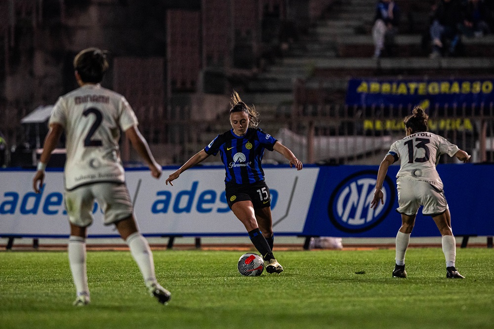 Calcio femminile, goleada dell’Inter e vittoria della