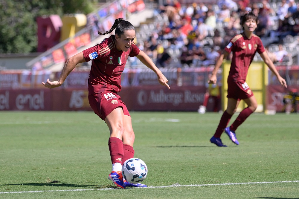 Calcio femminile, tris della Roma contro il Servette nel playoff di Champions League