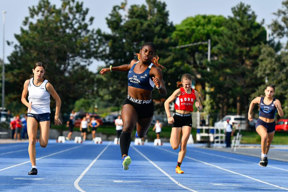 Atletica, Kelly Doualla continua a crescere e firma due nuovi record italiani U16